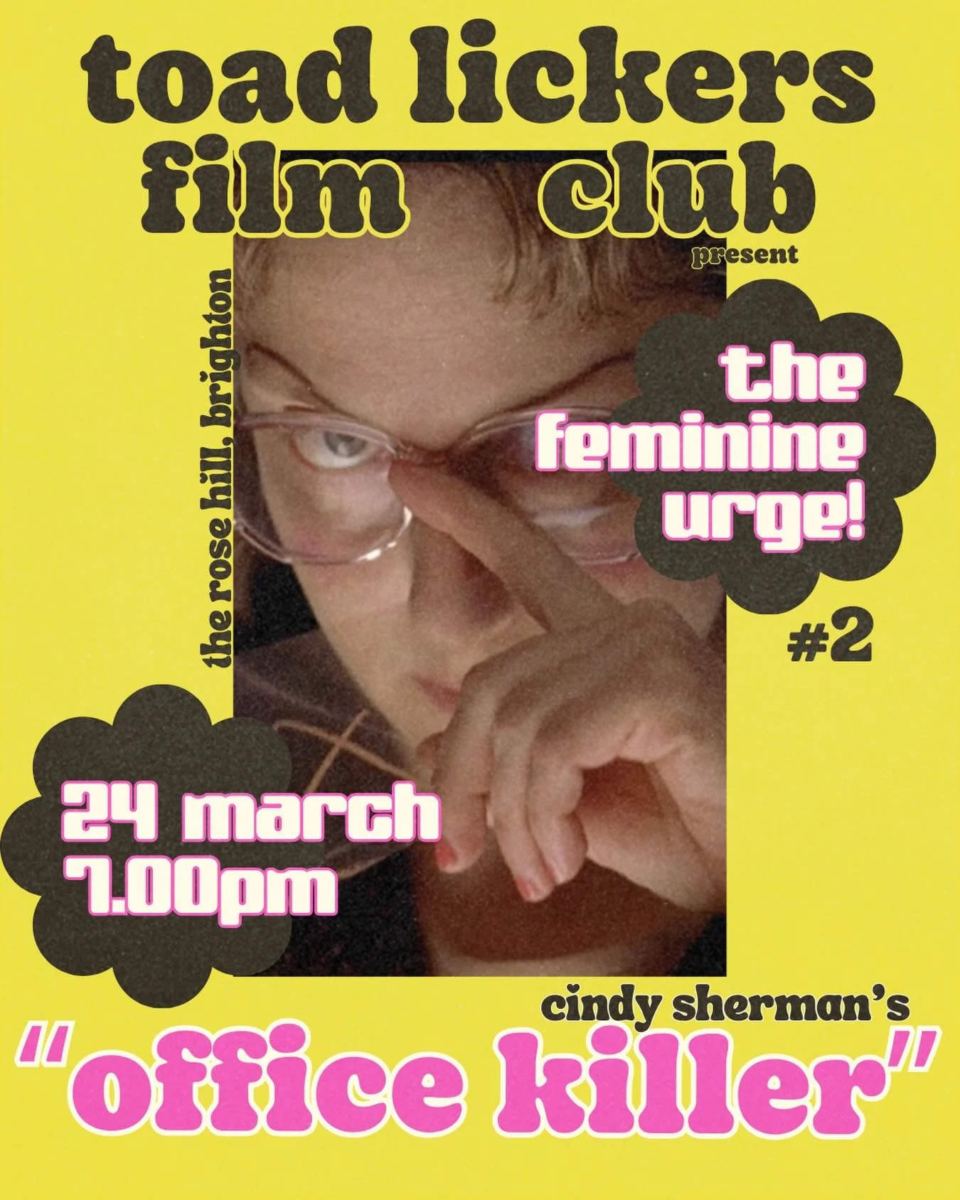 Not long to go until our March screening @the_rose_hill !! 

OFFICE KILLER is photographer Cindy Sherman&rsquo;s only feature film , starring Carol Kane as a meek secretary whose life is defined by the mundane horror of office culture.

When Dorine D