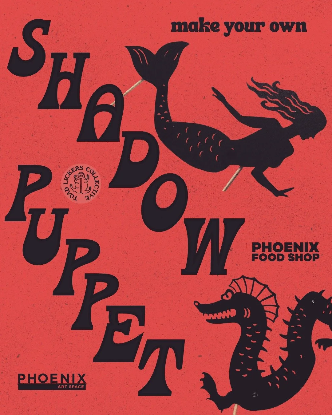 21 May, 4.00pm
Caravanserai, Under the Archway
Free

We've teamed up with Caravanserai at Brighton Fringe to host a free shadow puppet workshop. Join us from 4pm to 6pm Under the Archway (entrance outside St Peter's Church)

All ages are welcome - th