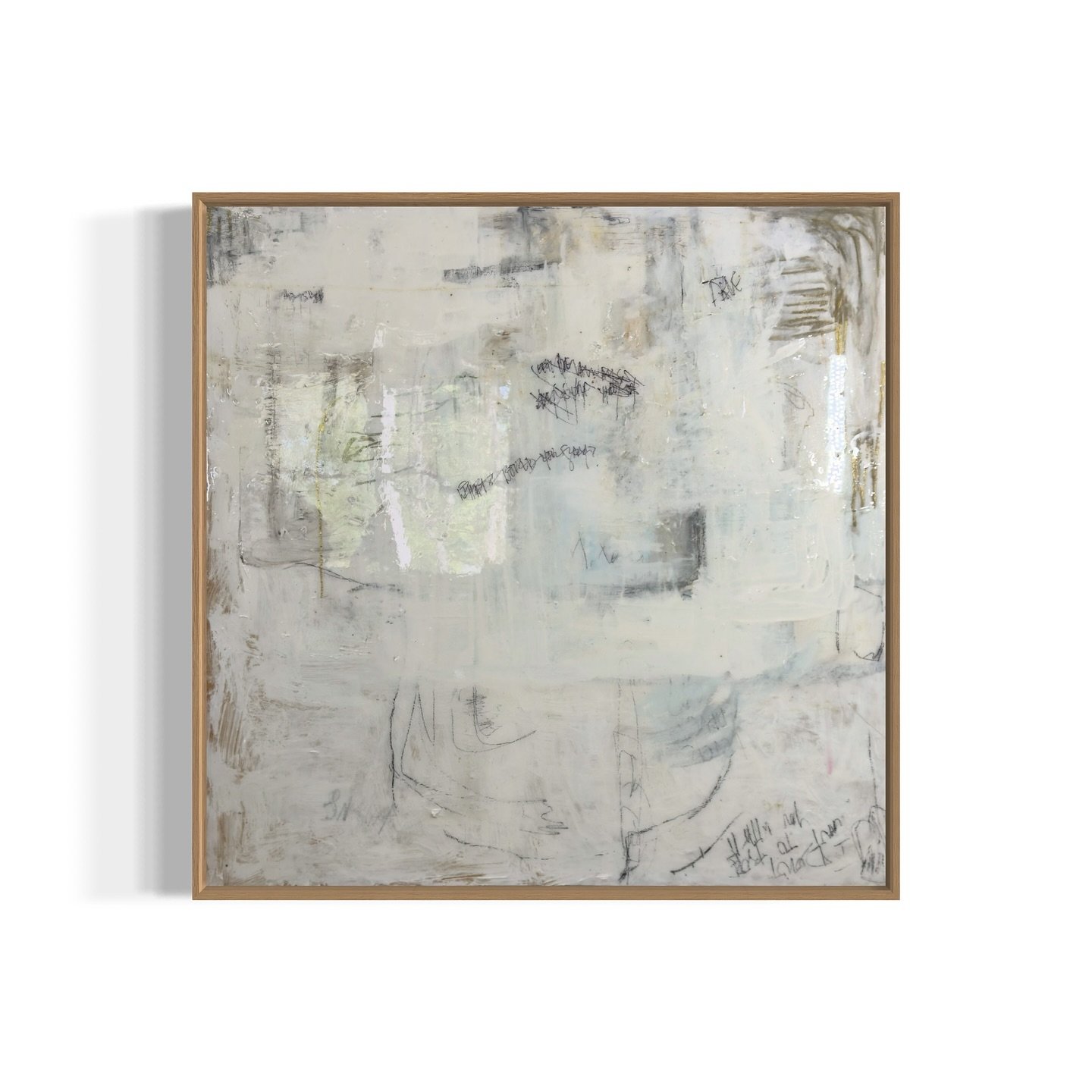 Introducing ‘Reverie’ — a meditation on light, transition, and the ephemeral spaces between clarity and abstraction.
Part of my debut collection ‘Interlude of Light’, this 50x50 inch framed original invites quiet reflec