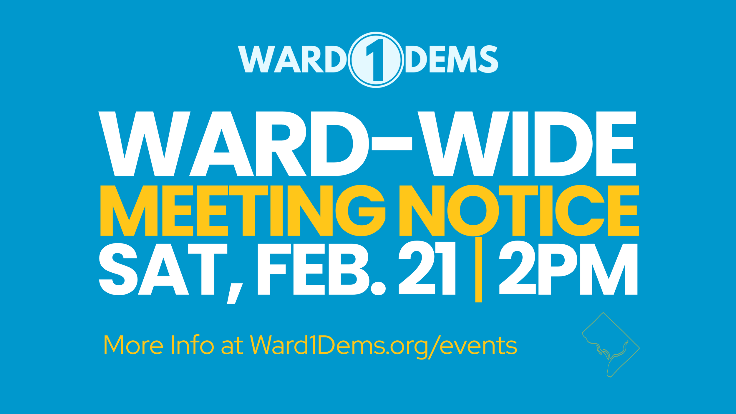 SATURDAY, FEB. 21 | Ward-Wide Meeting