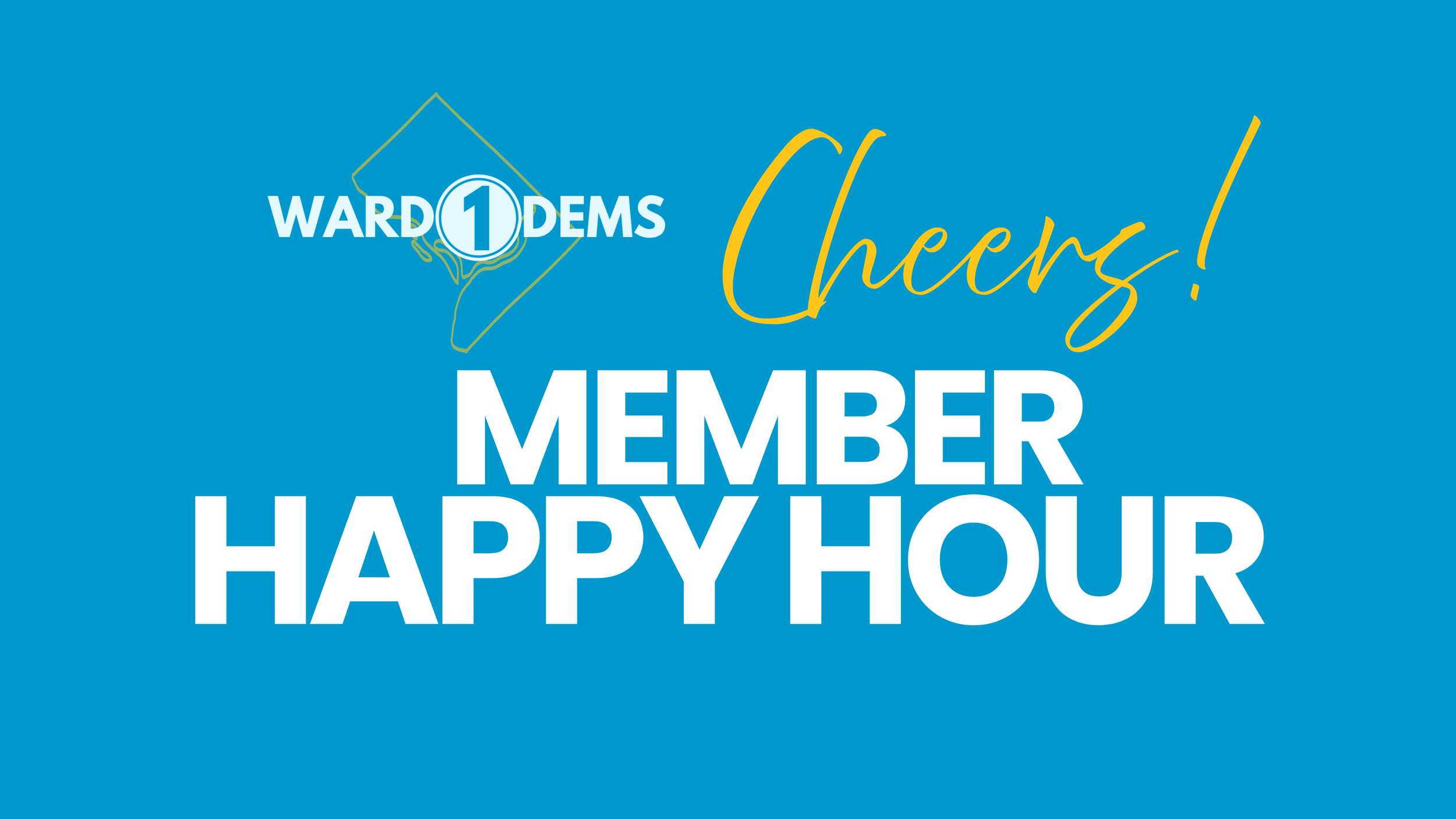 SATURDAY, APRIL 9 | Member Happy Hour Meetup