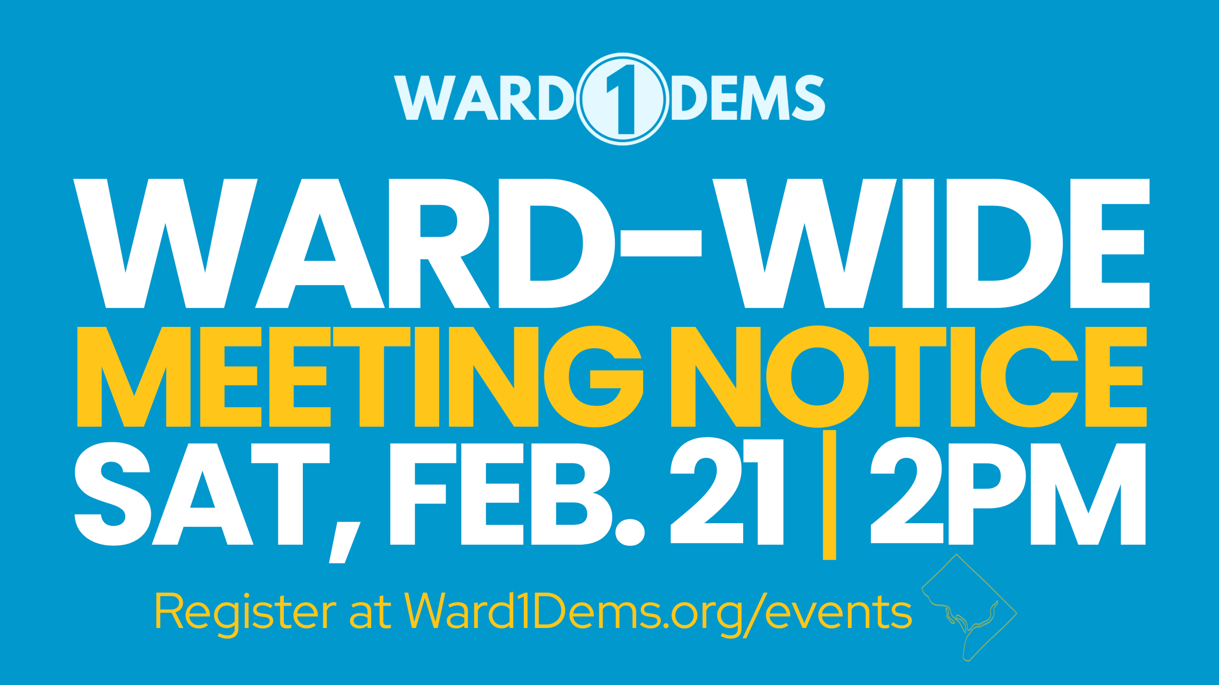 SATURDAY, FEB. 21 | Ward-Wide Meeting