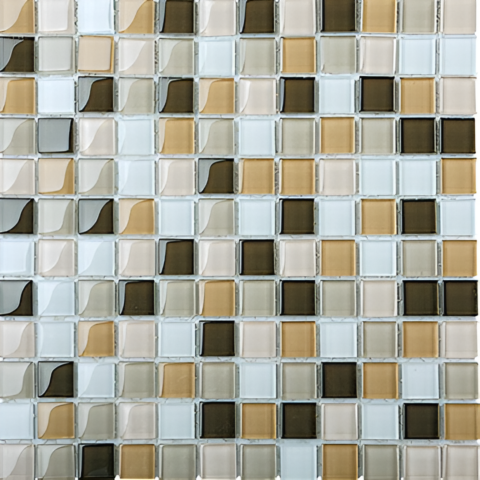 Crystal Glass Mosaic 25 x 25 ESM18