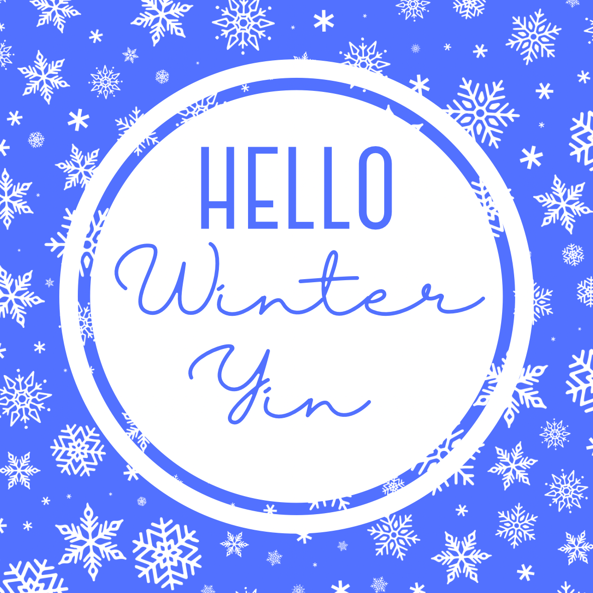 WINTER YIN WORKSHOP 