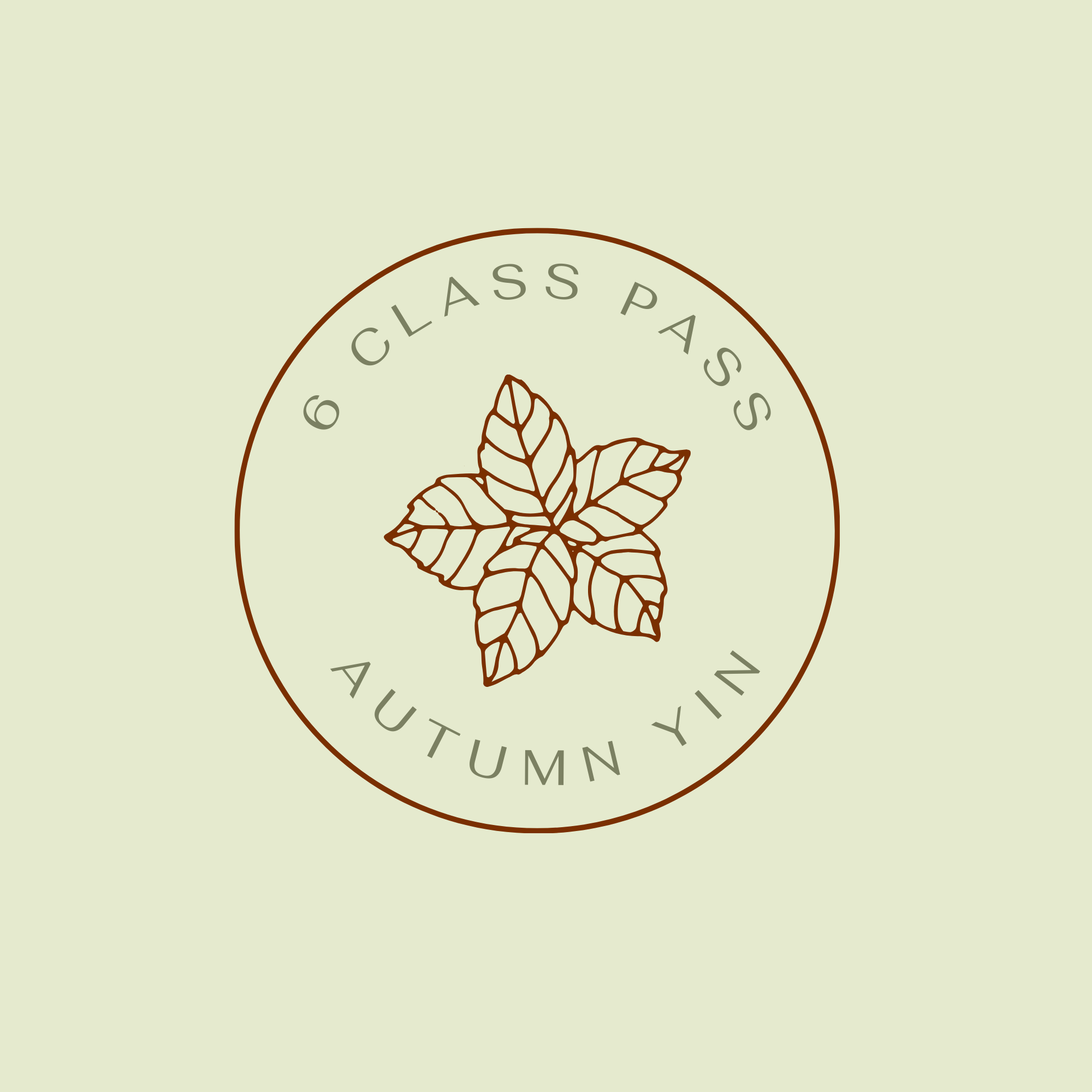 6 Class Pass - Autumn Yin - Monday Community Class 1.30 - 2.30pm