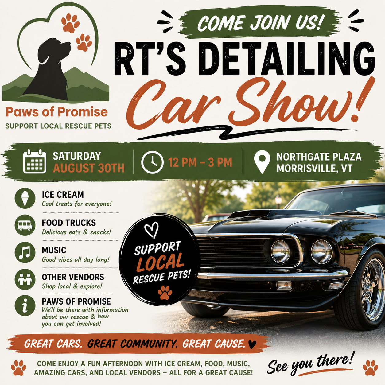 RT's Car Show in Morrisville!