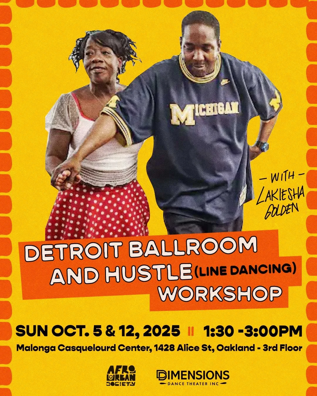 still tryna figure out steps to the #TamiaLineDance 'Can't Get Enough&rsquo;? #BootsOnTheGround still got you&hellip; welp? LaKiesha @culturalartsofgold will GET YOU RIGHT. Join these workshops and get your Line Dancing &amp; Detroit-style ballroom d