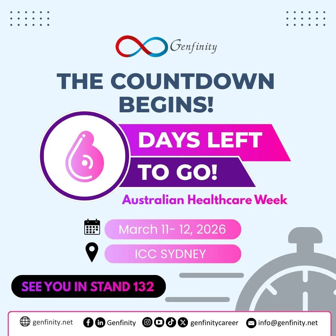 ⏰𝗧𝗵𝗲 𝗖𝗼𝘂𝗻𝘁𝗱𝗼𝘄𝗻 𝗕𝗲𝗴𝗶𝗻𝘀 &mdash; 𝟲 𝗱𝗮𝘆𝘀 𝘁𝗼 𝗴𝗼!

Healthcare is evolving &mdash; and so must the systems, partnerships, and people behind it.

At 𝗚𝗲𝗻𝗳𝗶𝗻𝗶𝘁𝘆, we believe excellence isn&rsquo;t accidental.
It&rsquo;s enabl