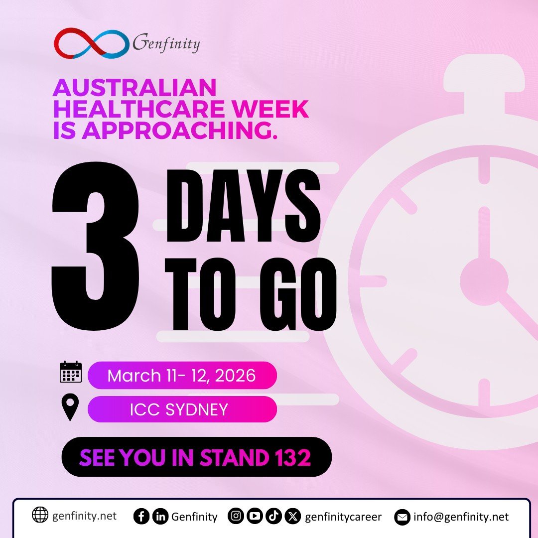 ⏱️𝟯 𝗗𝗔𝗬𝗦 𝗧𝗢 𝗚𝗢 &mdash; 𝗢𝘂𝗿 𝗖𝗼𝗺𝗺𝗶𝘁𝗺𝗲𝗻𝘁

We don&rsquo;t just implement systems.
We build partnerships.

𝗚𝗲𝗻𝗳𝗶𝗻𝗶𝘁𝘆 exists to enable excellence across healthcare ecosystems &mdash; helping organizations unlock performance, 