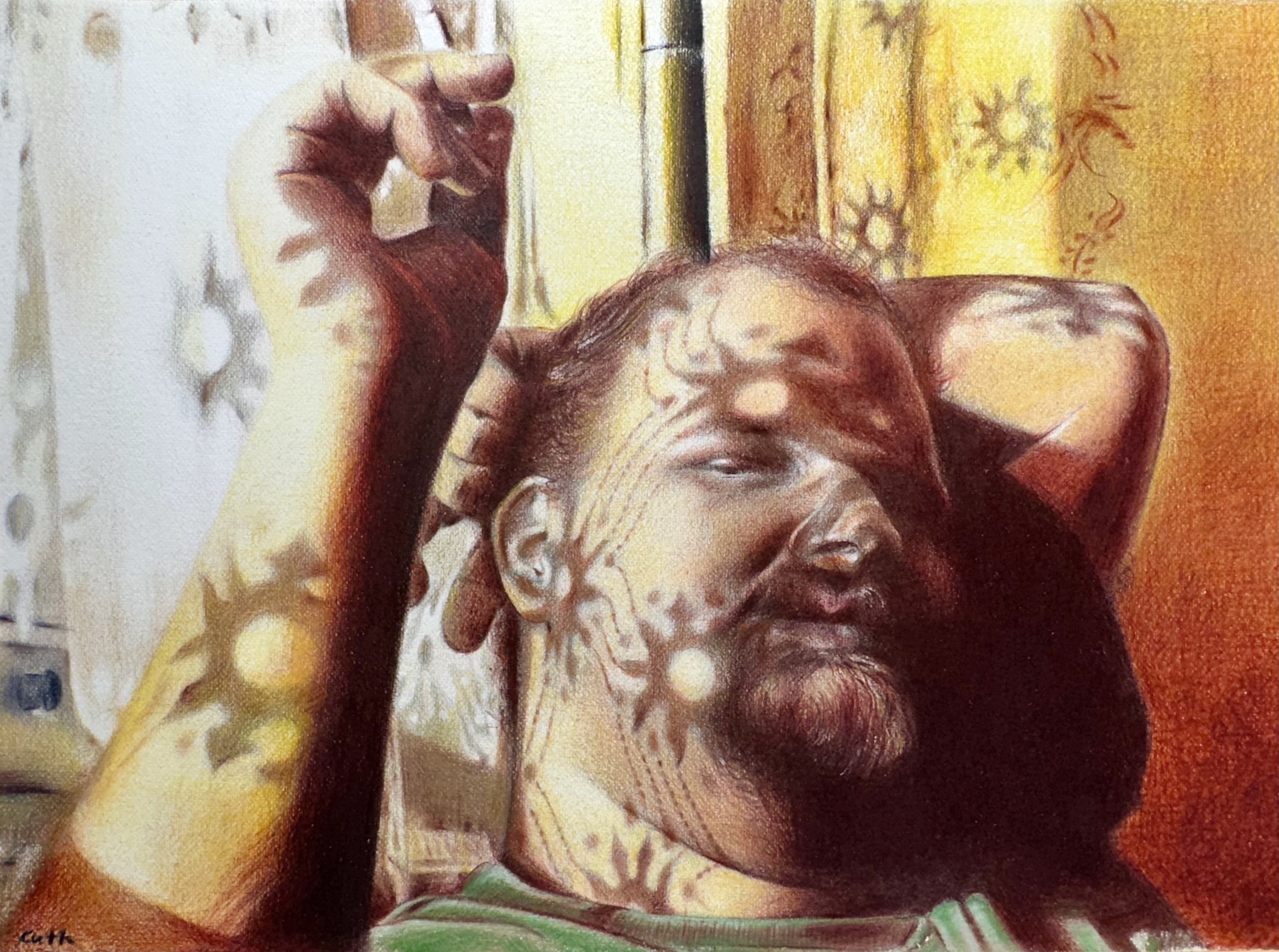 Miklos in a Yellow Room