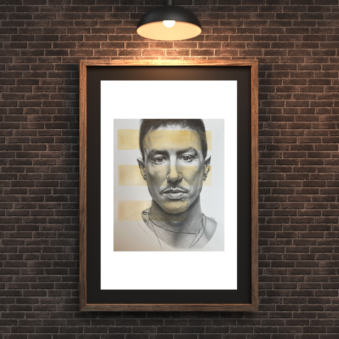 Brown Brick Textured Wall Frame Mockup Instagram Post.png