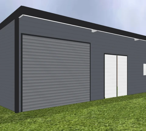 Lean-to side walls