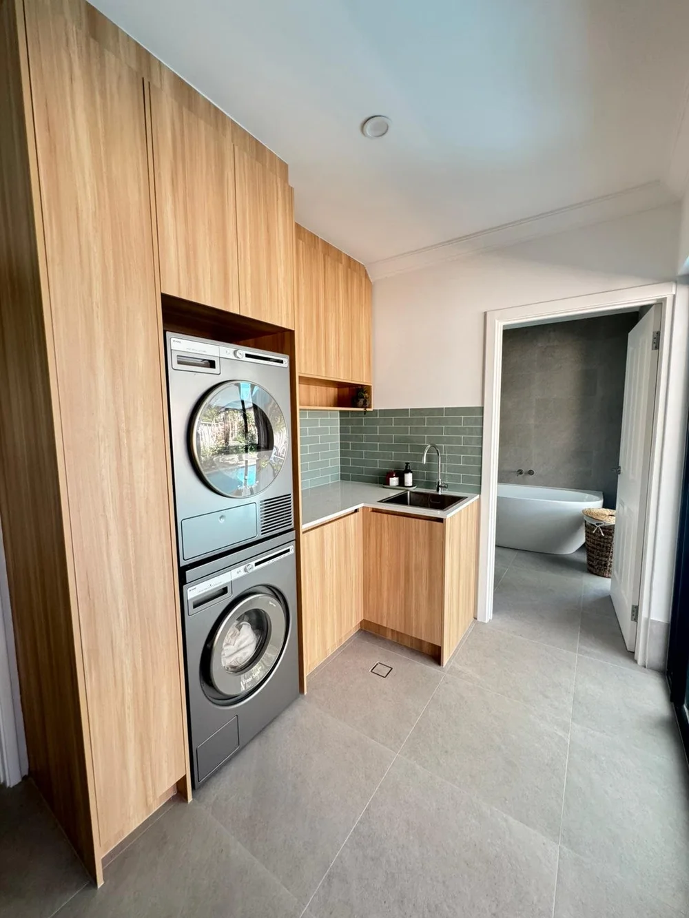 Laundry renovation in Perth by Ridge Renovations
