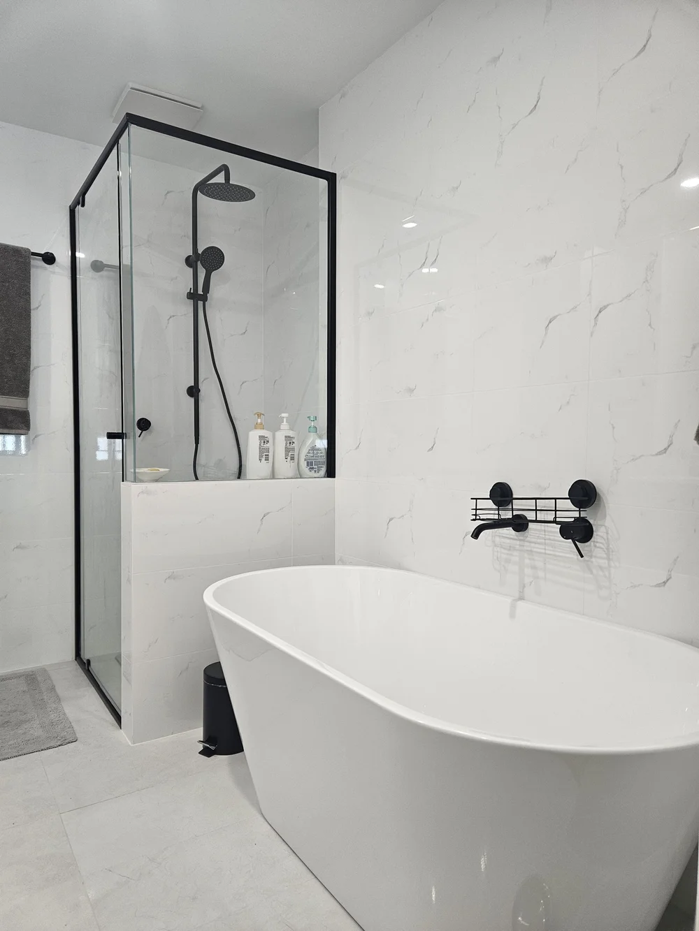 Perth bathroom renovation in Jolimont