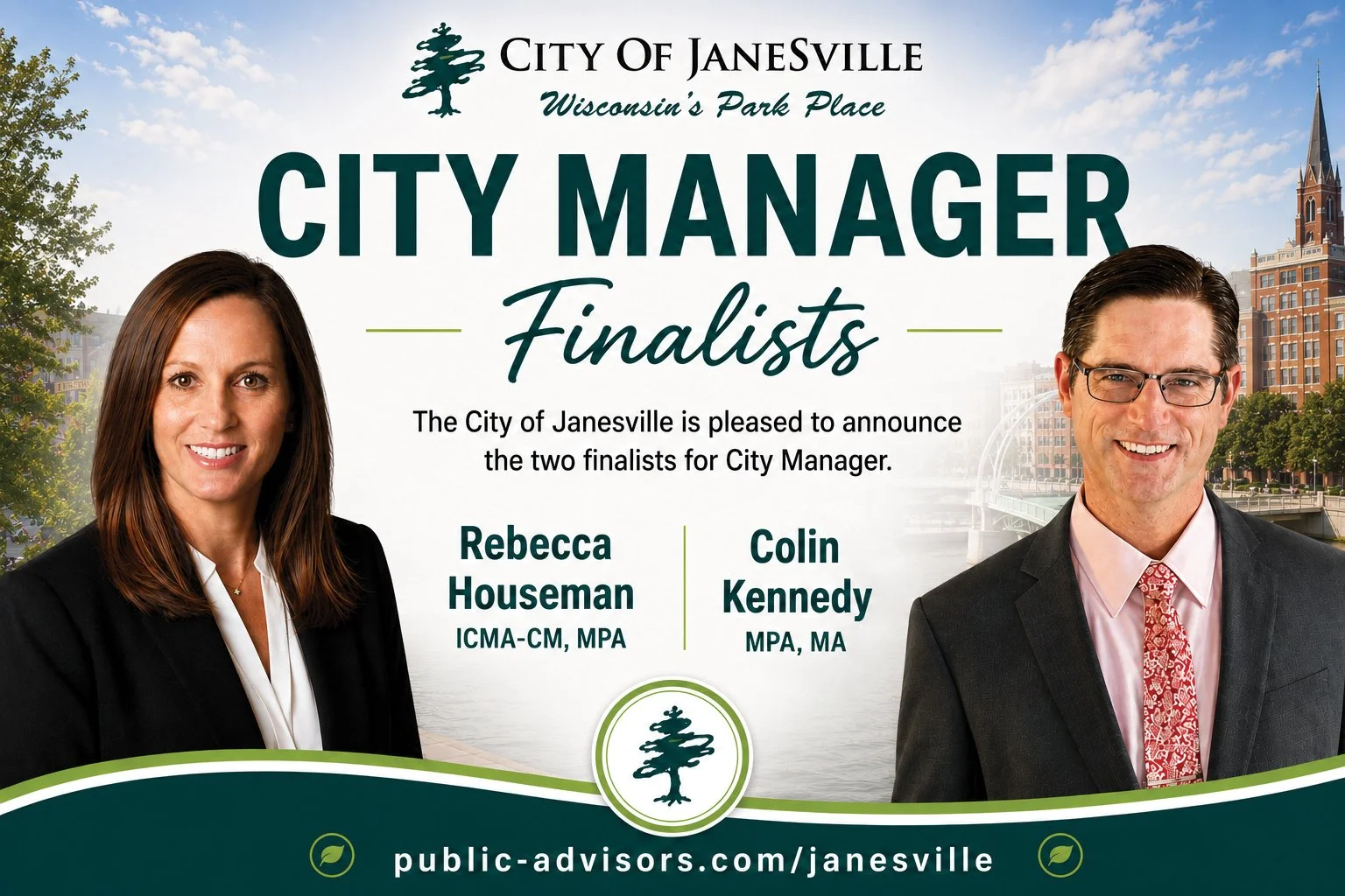 City Manager Finalists - Janesville - IPA