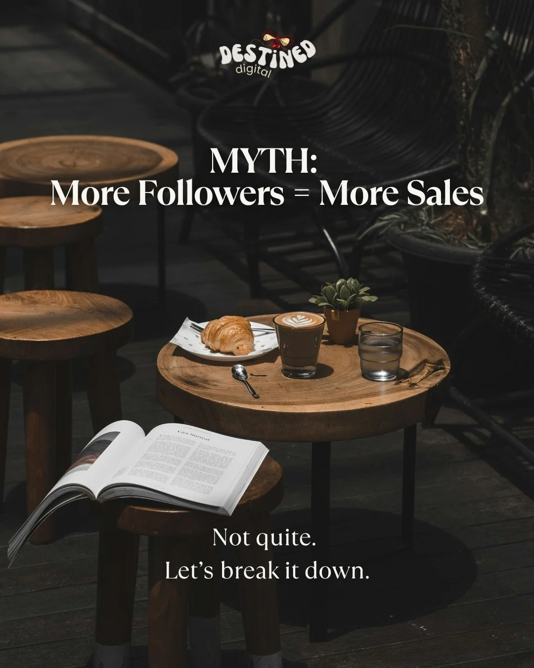lots of followers but still no sales?
here&rsquo;s the truth: numbers don&rsquo;t always mean conversions.

it&rsquo;s not about how many people follow you, it&rsquo;s about who actually cares. build trust, spark conversations, and the right audience