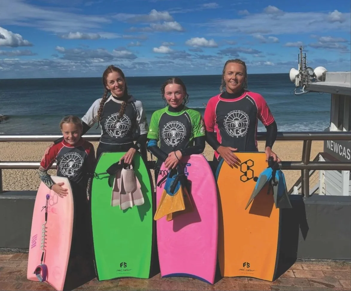 Women on Board: Everyone Belongs at Newcastle Bodyboarding Club