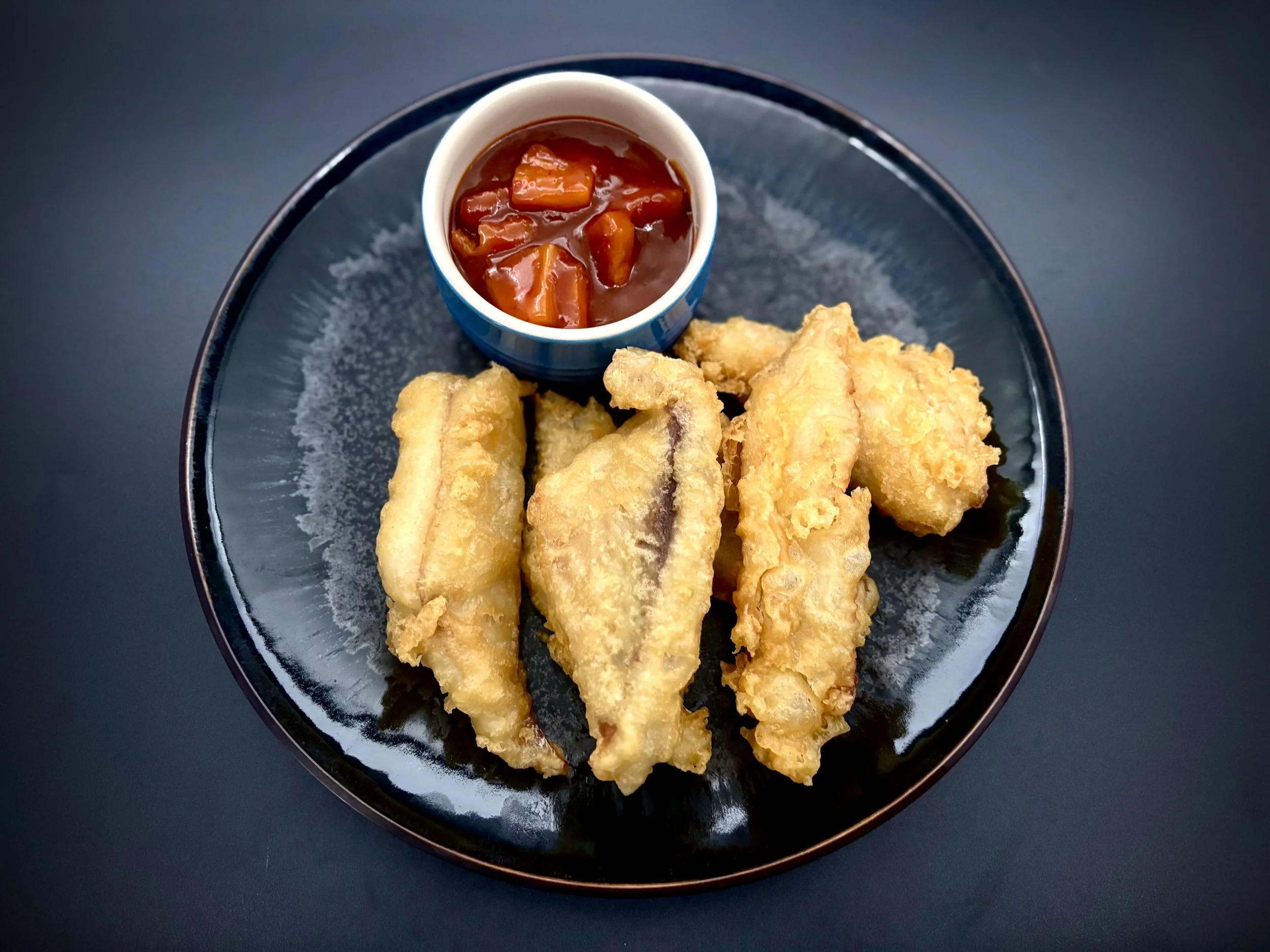 (Expert) Crispy Fish with Chilli Pineapple Caramel