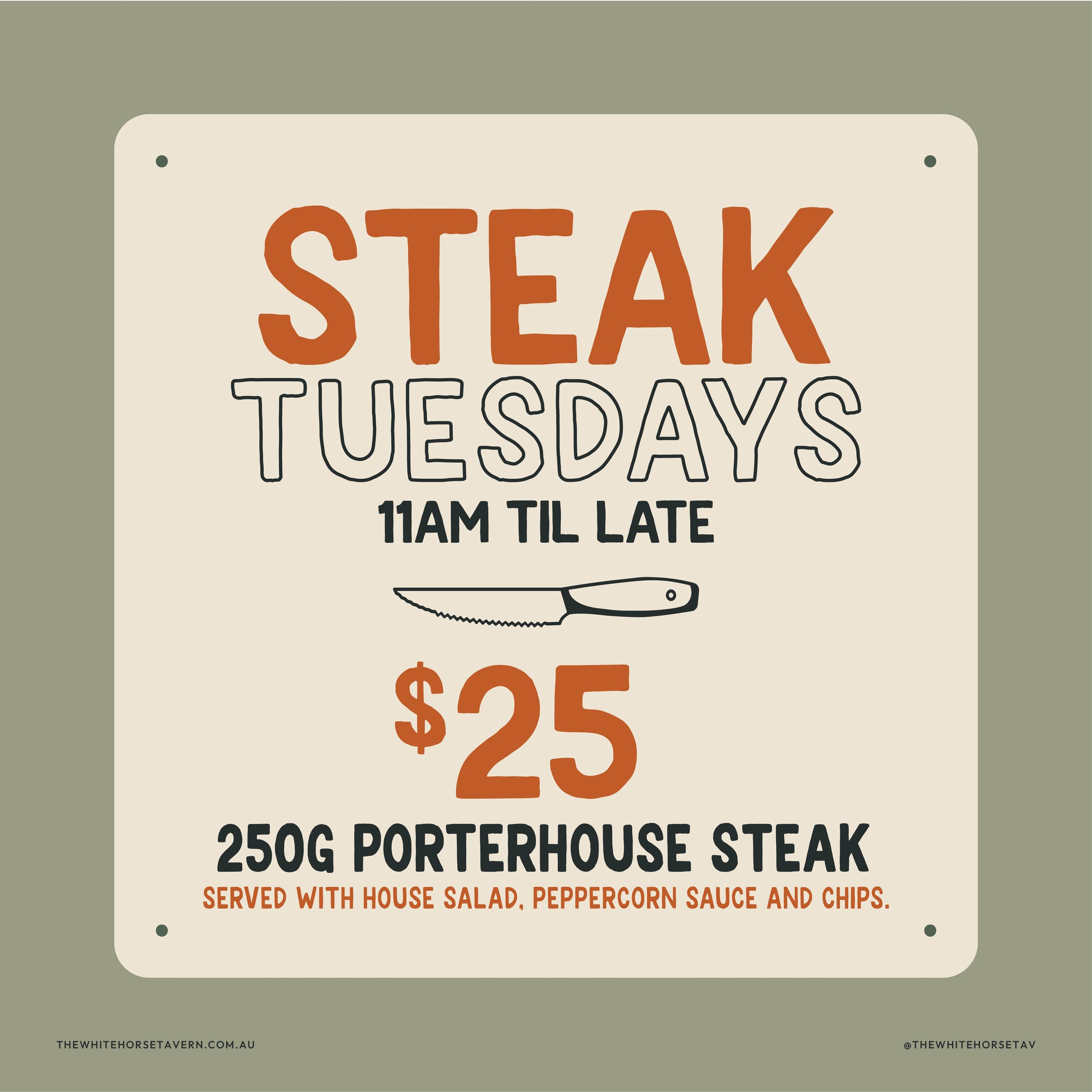 Steak Tuesdays