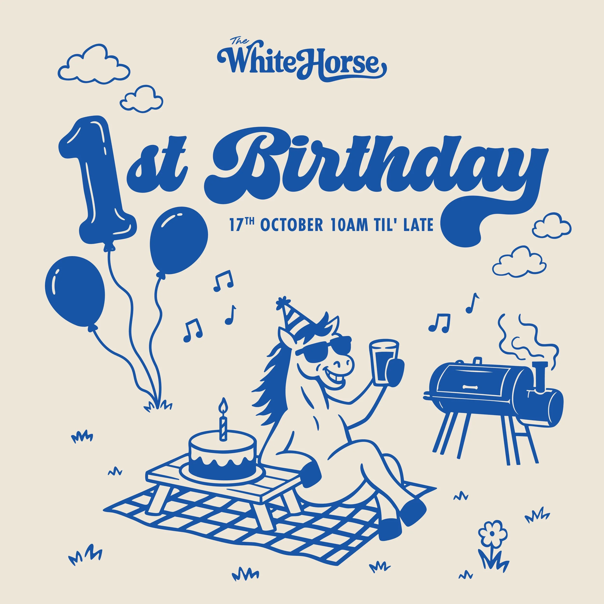 White Horse First Birthday
