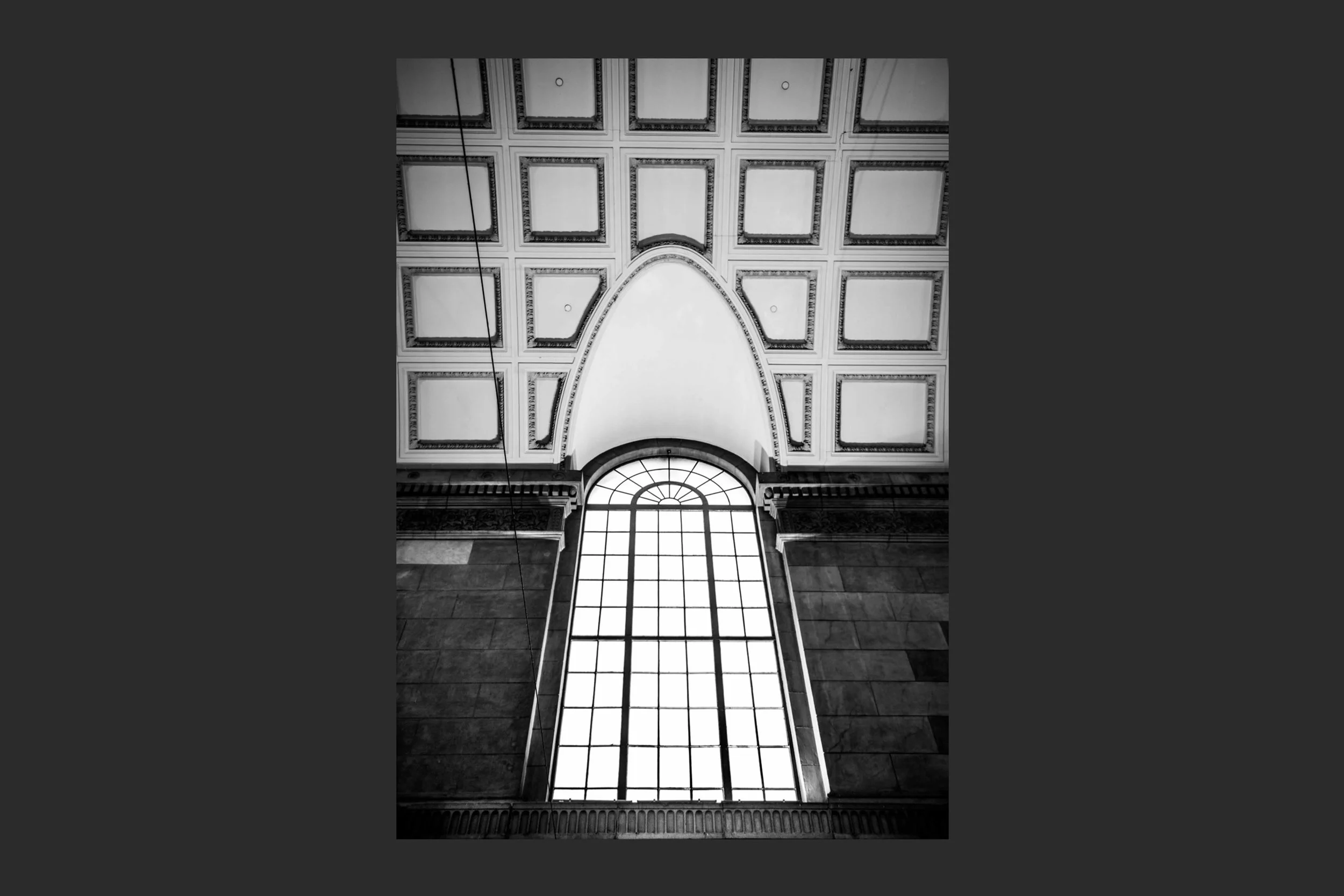 Through the Arched Window - Adelaide Train Station