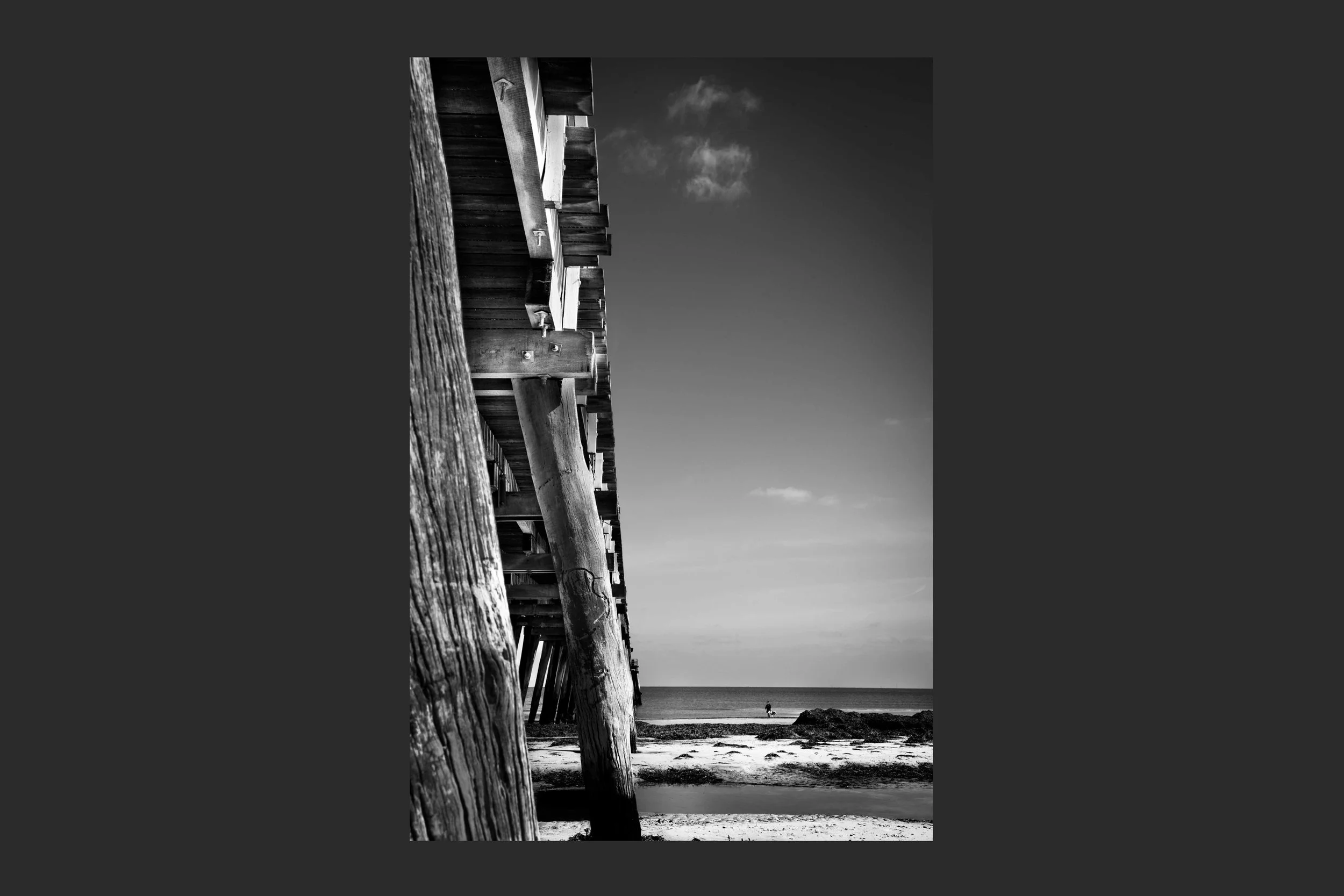 Under the boardwalk