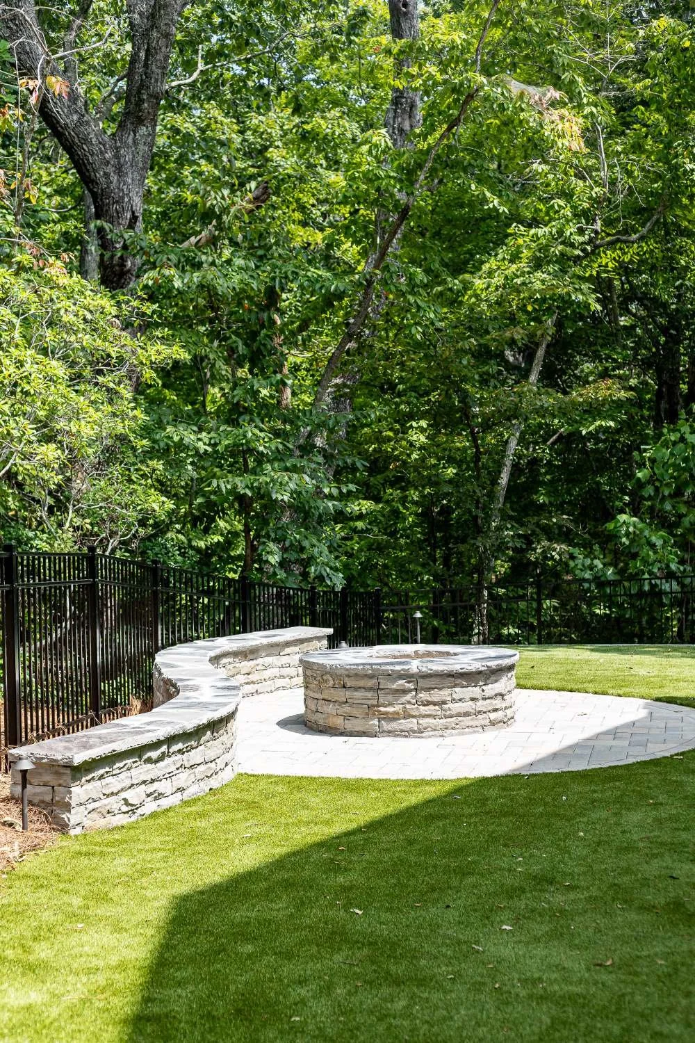 Retaining wall with built-in garden beds in Roswell, GA.jpeg