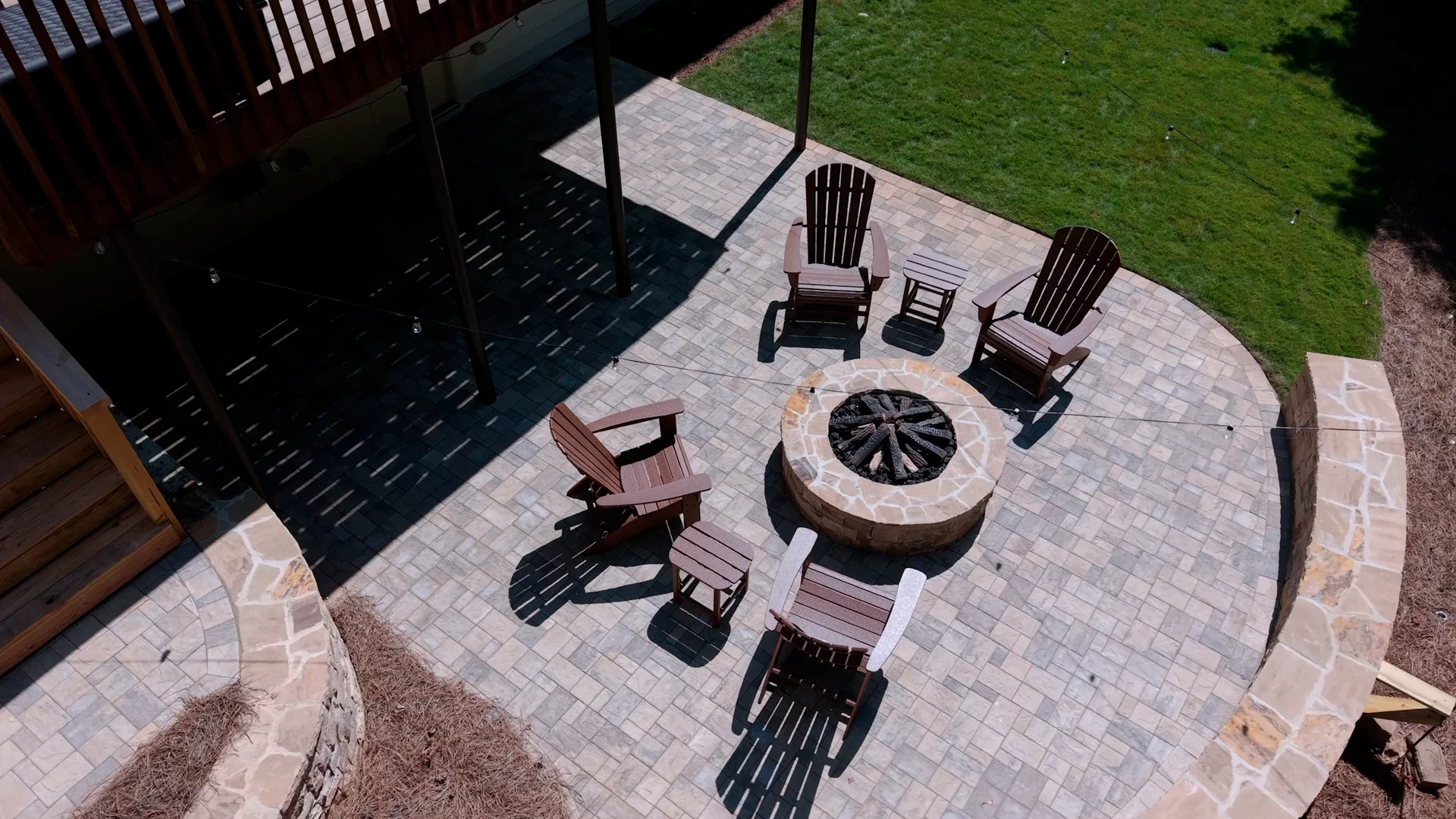 Backyard landscape renovation in Atlanta, GA