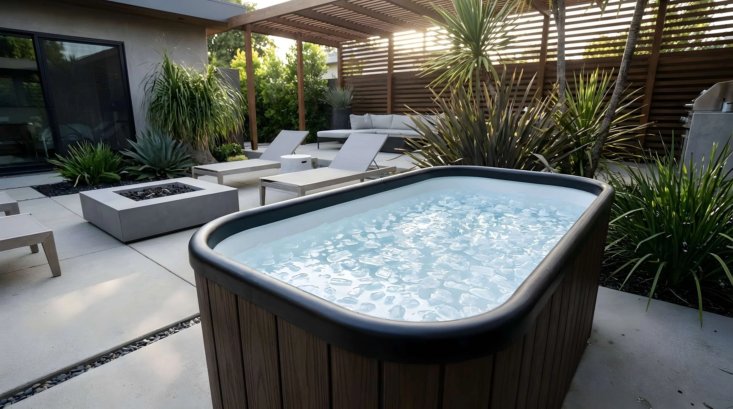 cold plunge, wellness feature