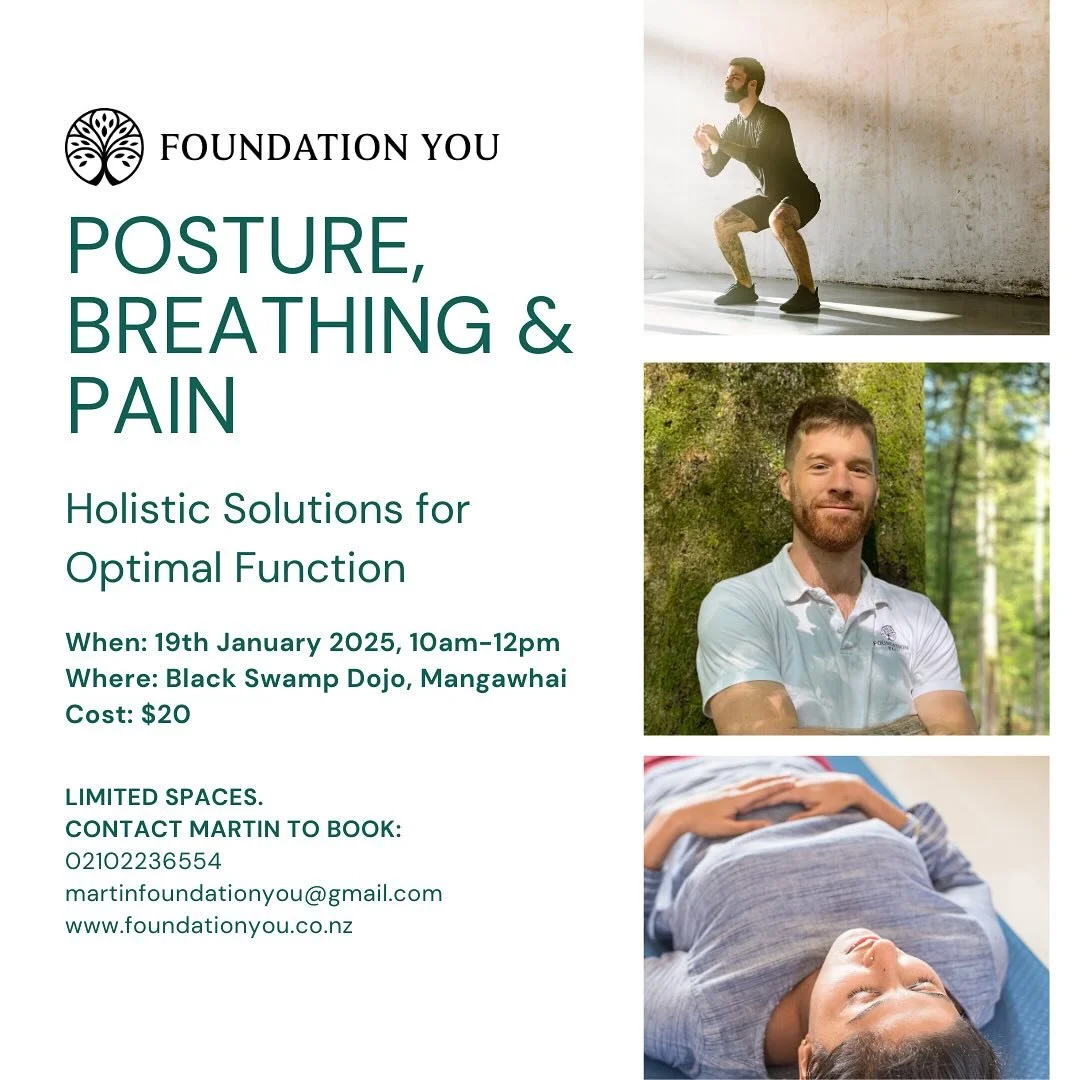 Do you experience regular aches and pains in your body, and have just accepted this as normal?

Did you know your posture and breathing have a SIGNIFICANT impact on your experience of pain?

Many underestimate the effects of poor posture and dysfunct