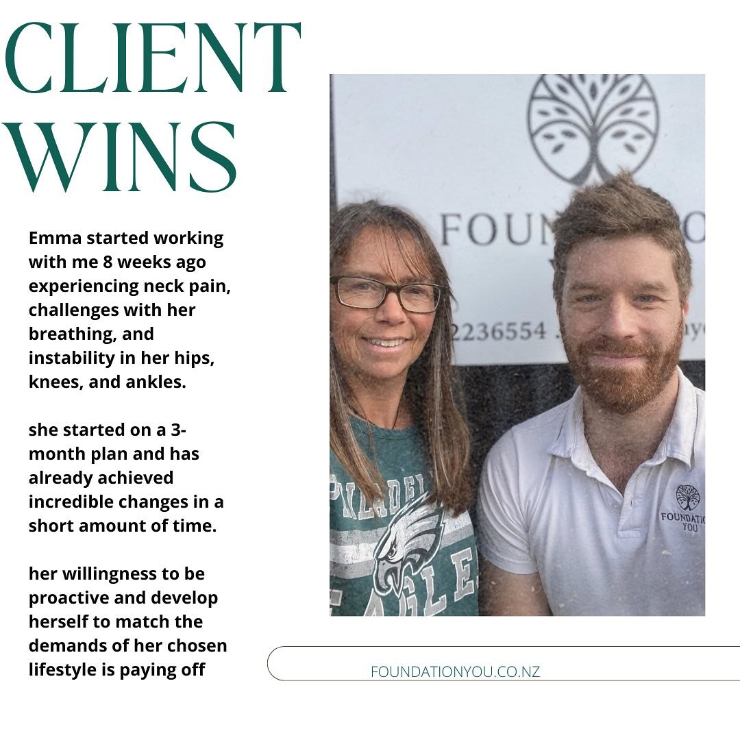 Grateful to be able to be of service to the local community of Mangawhai

It&rsquo;s amazing to see how much is possible in a 3 month corrective exercise and holistic lifestyle program 

If you are willing to make changes and take action and let go o