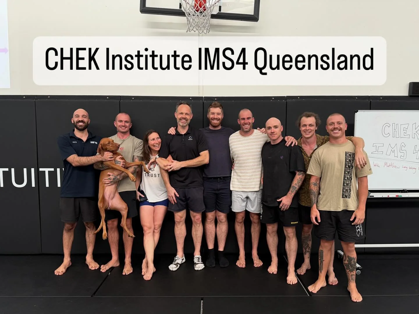 Wow! It&rsquo;s been an amazing 8 day training out at the beautiful Sunshine Coast attending the @chekinstitute integrated movement science level 4 training. 

We&rsquo;ve been blessed with the wealth of knowledge that @matthewwallden brought to the 