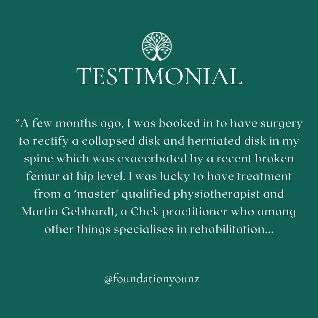 A testimonial that I celebrate a lot !

I am so grateful that I was met with the level of trust to support my client through this difficult phase of her life and that she was able to rehabilitate well to avoid a spinal fusion.

This is one of the rea