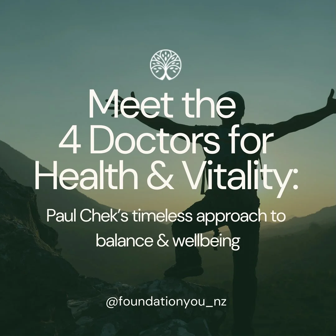 Over the years&mdash;through my own struggles with chronic pain and watching my clients find freedom from theirs&mdash;I&rsquo;ve come to love the simplicity of Paul Chek&rsquo;s &ldquo;4 Doctors&rdquo; approach. These four guides aren&rsquo;t just c