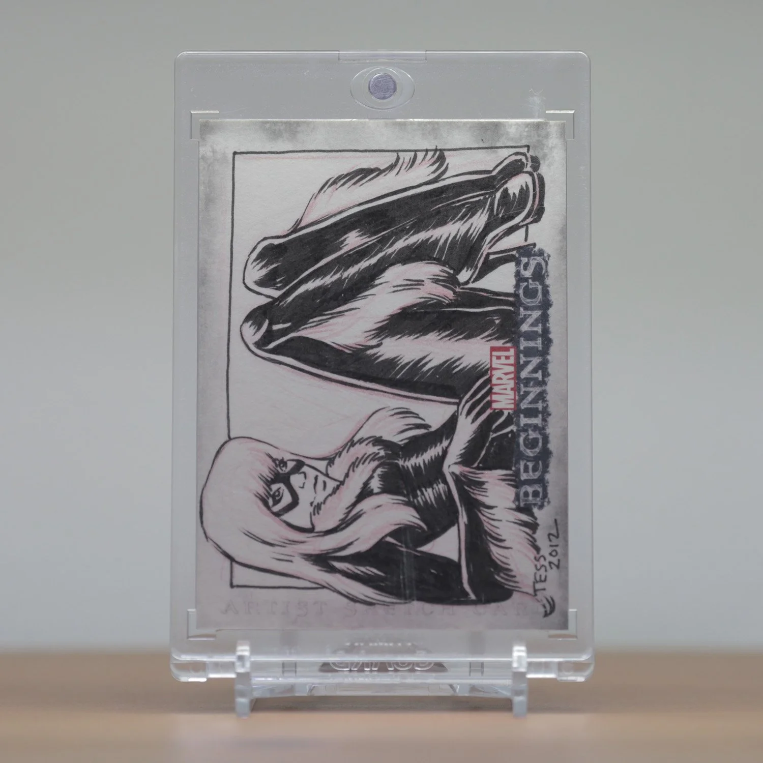 2012 Marvel Beginnings Series 2-Tess Fowler-Black Cat(Front).jpg