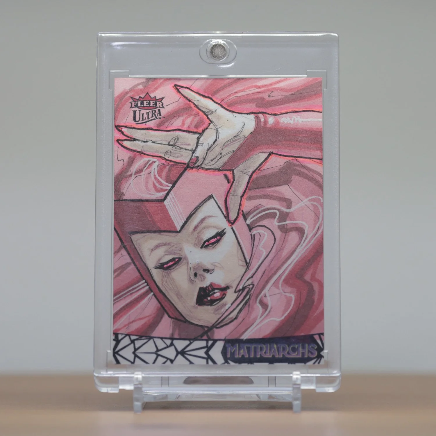 2024 Fleer Ultra Matriarchs of Marvel-Dylan Riley-Scarlet Witch(Front).jpg