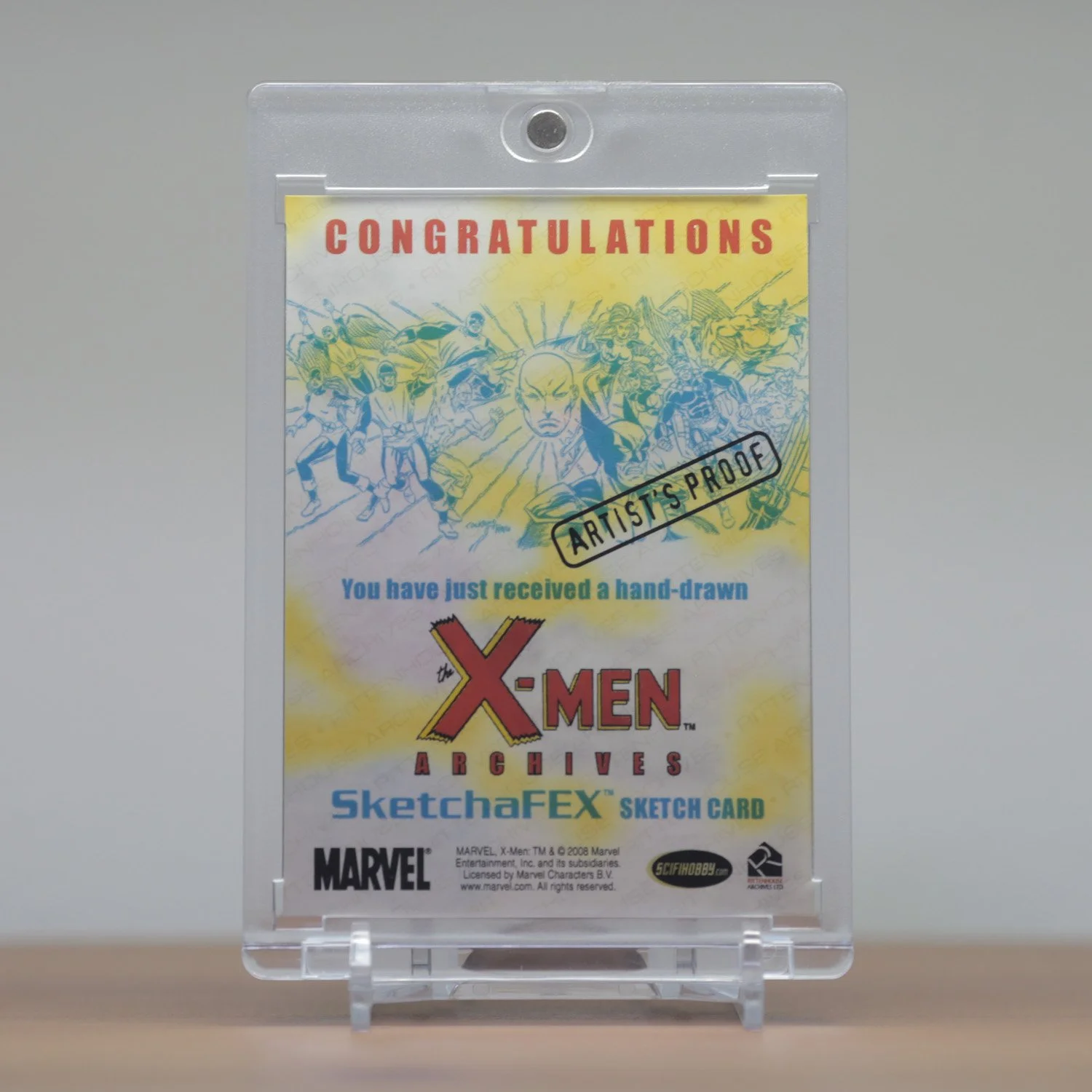 Marvel X-Men Archives SKETCHFEX-Brian Postman-NovaVSHercules(Back).jpg