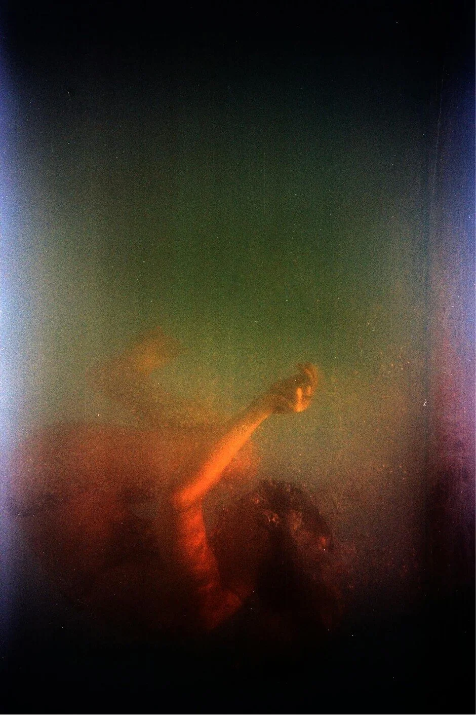 Abstract image of a person in motion, representing emotional overwhelm explored in depression therapy.