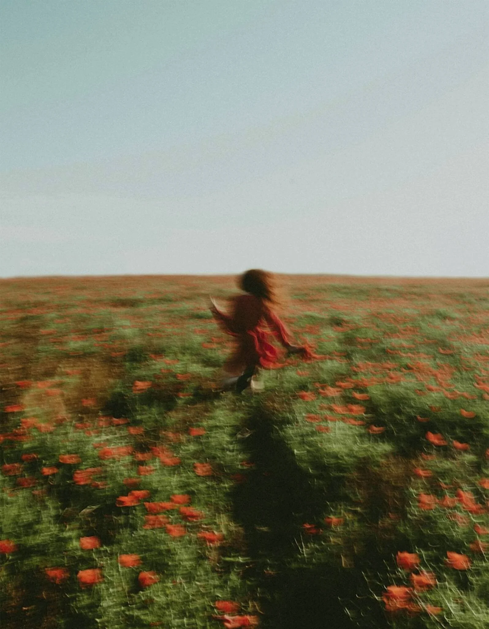 Woman moving through a flower field, illustrating growth and emotional freedom in relationship counseling.