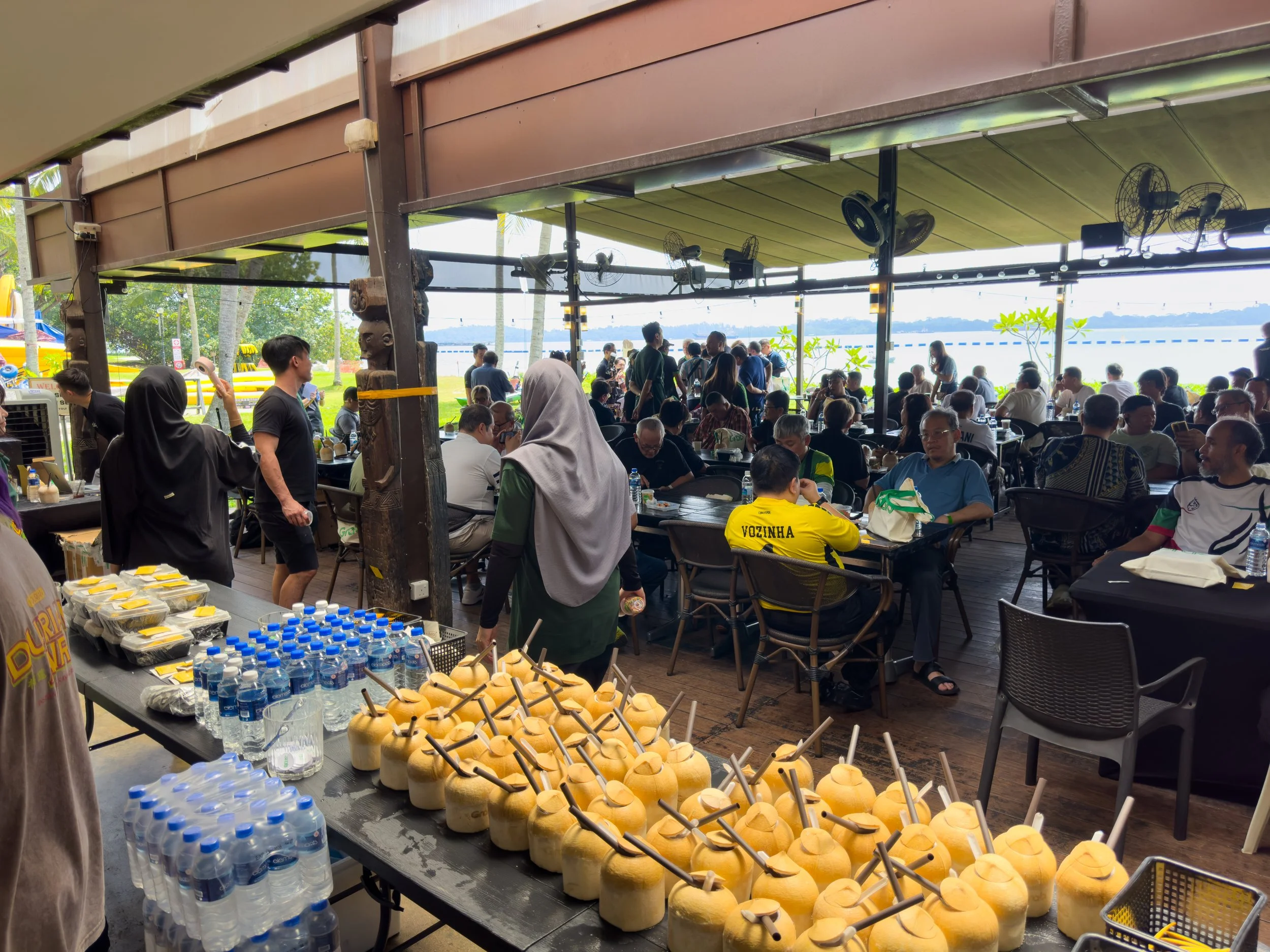 offsite durian party event singapore