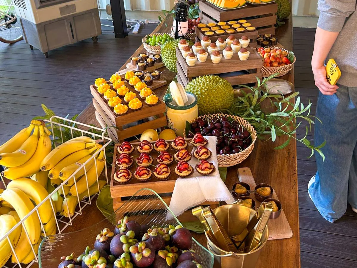 produce theme of the birthday event organised by Ms Durian