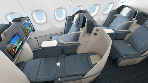Philippine Airlines A321neo Business Class lie-flat seat