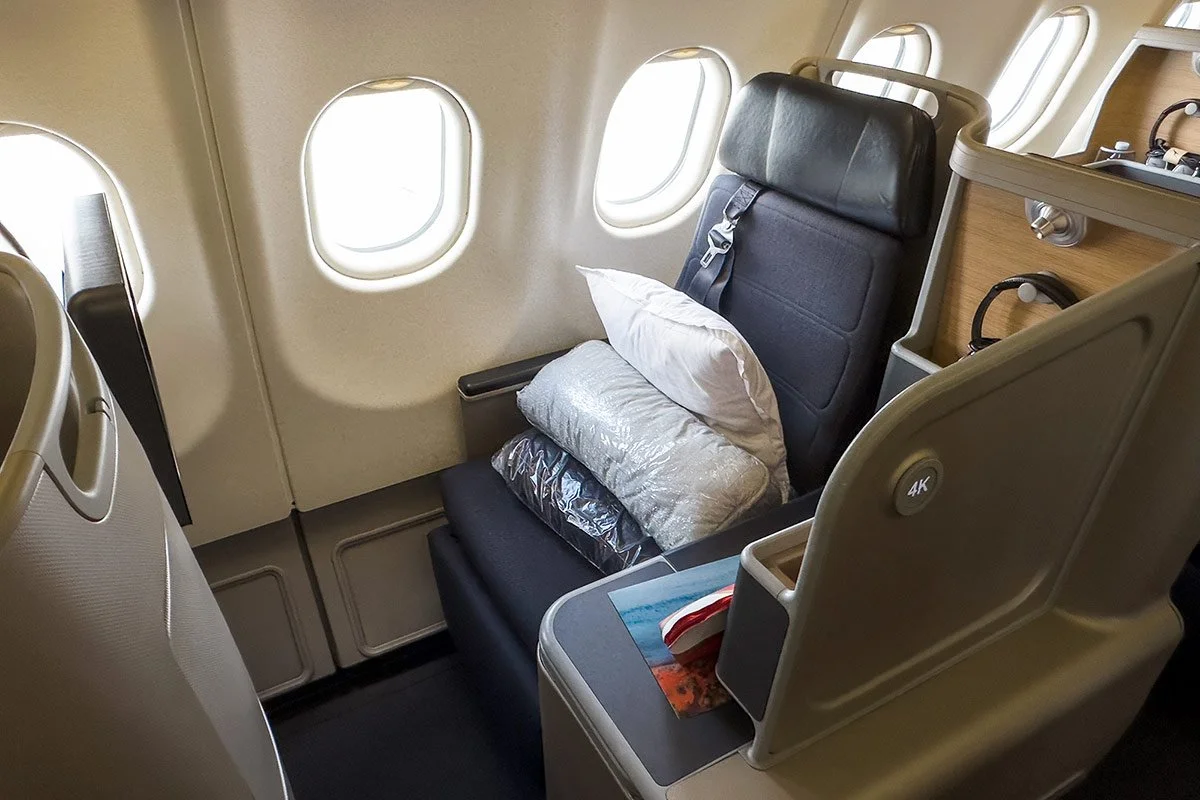 Qantas A330 Business Class