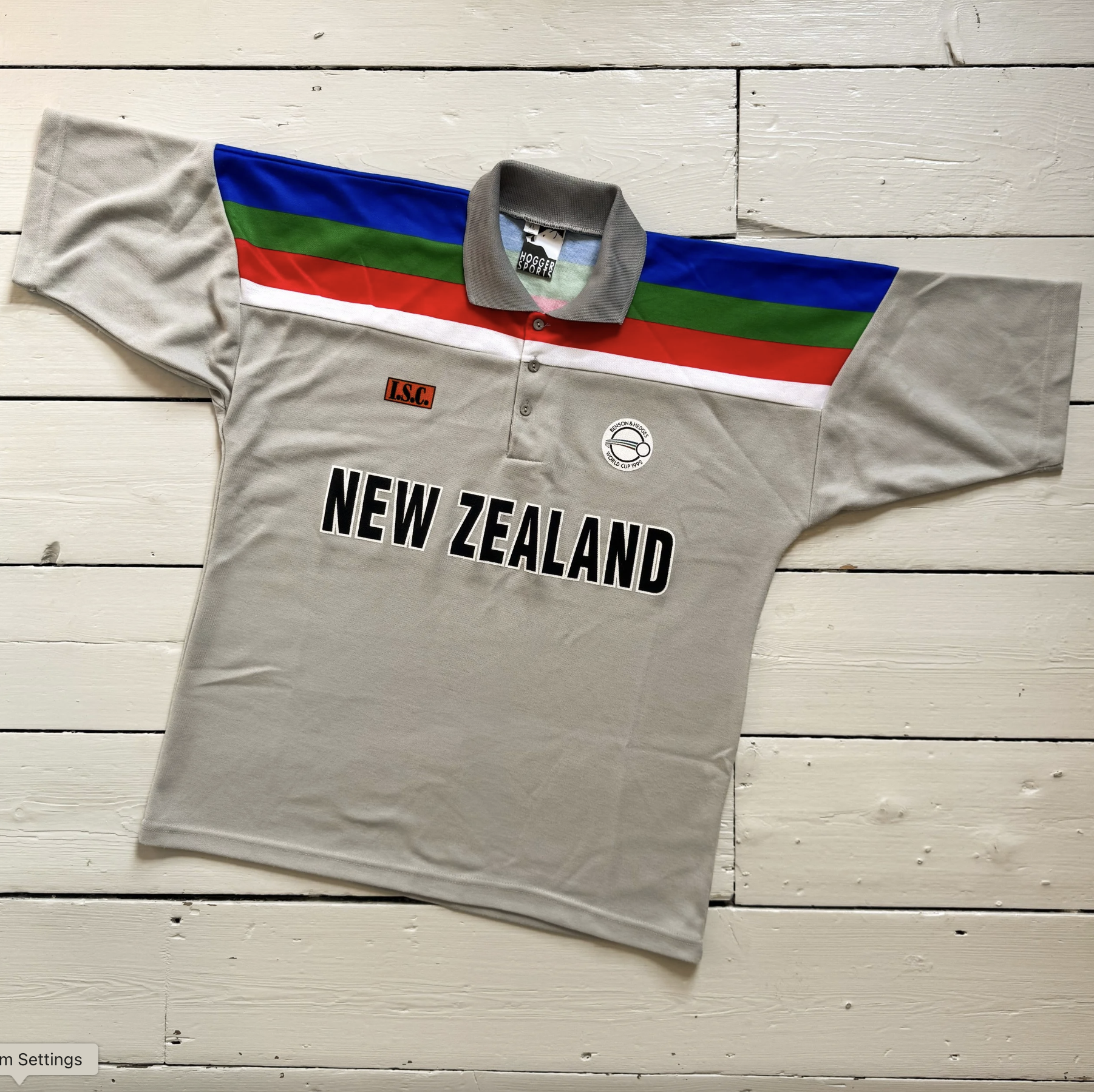 New Zealand World Cup 1992 (Hogger)