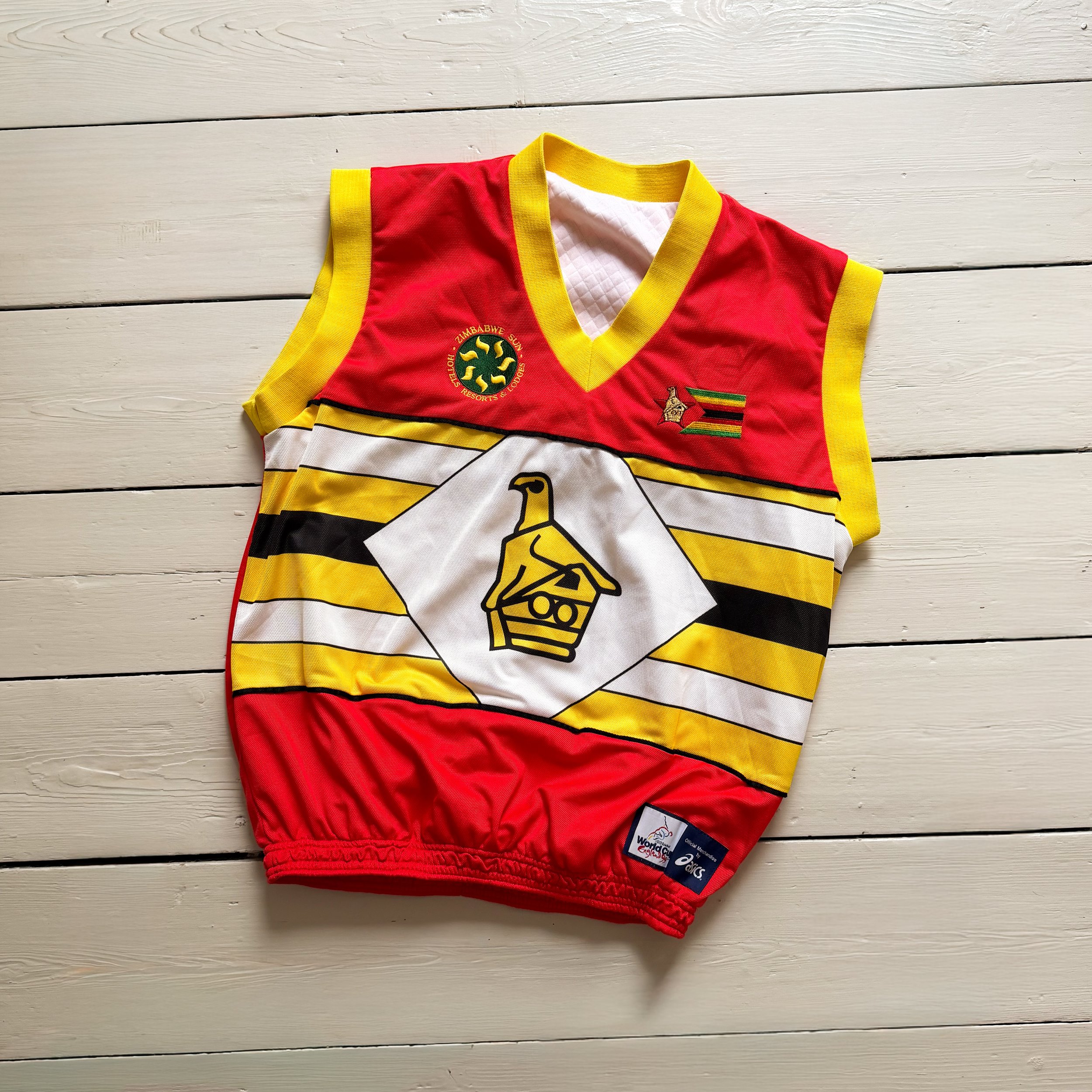 Zimbabwe World Cup Jumper 1999 - PLAYER ISSUE - Extra Large - 10/10