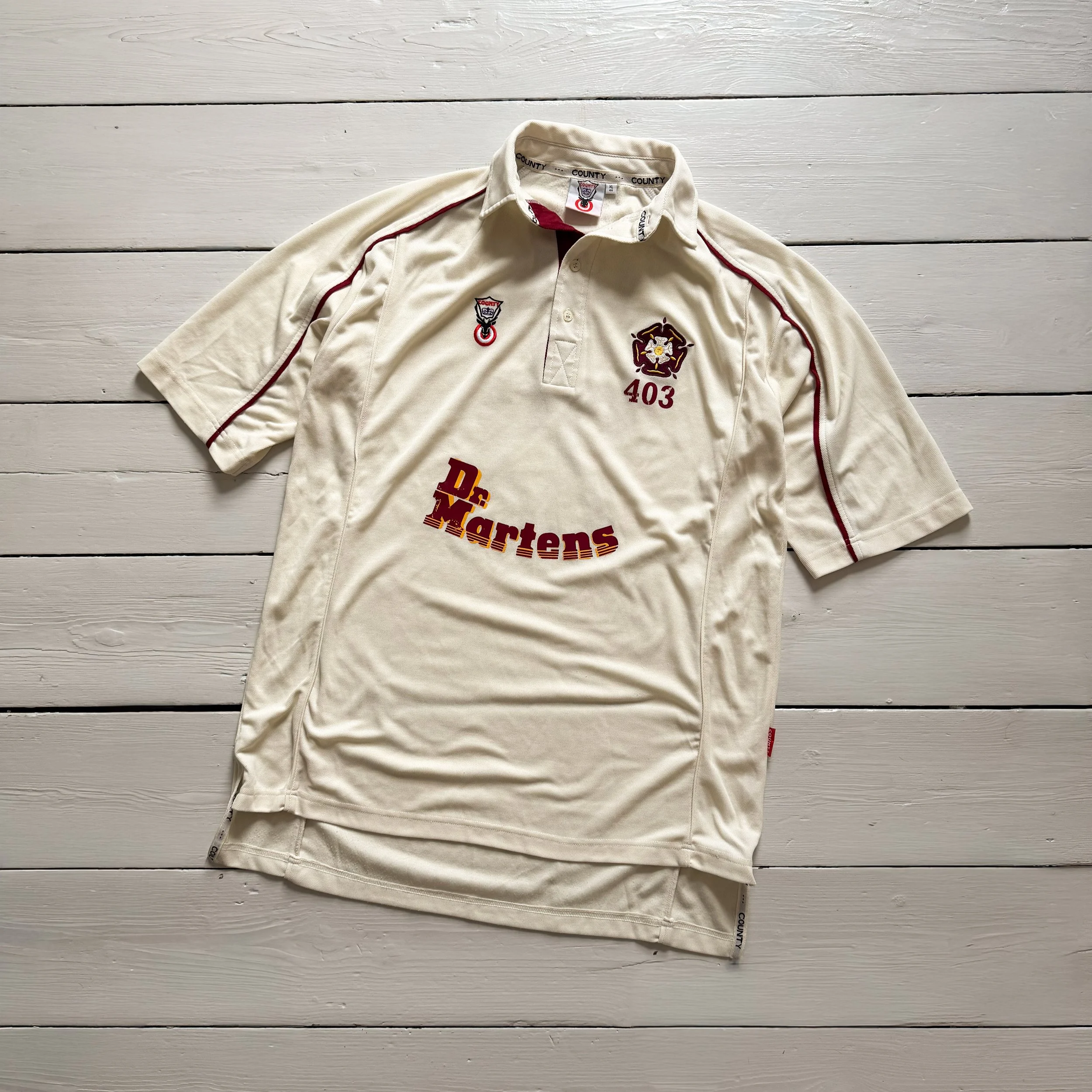 Northamptonshire County 2001 - PLAYER ISSUE - Extra Large - 9.5/10