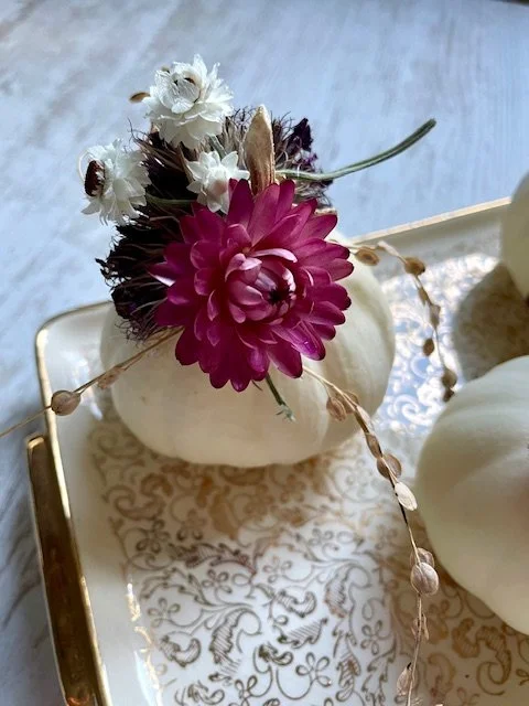 Mini courge blanche