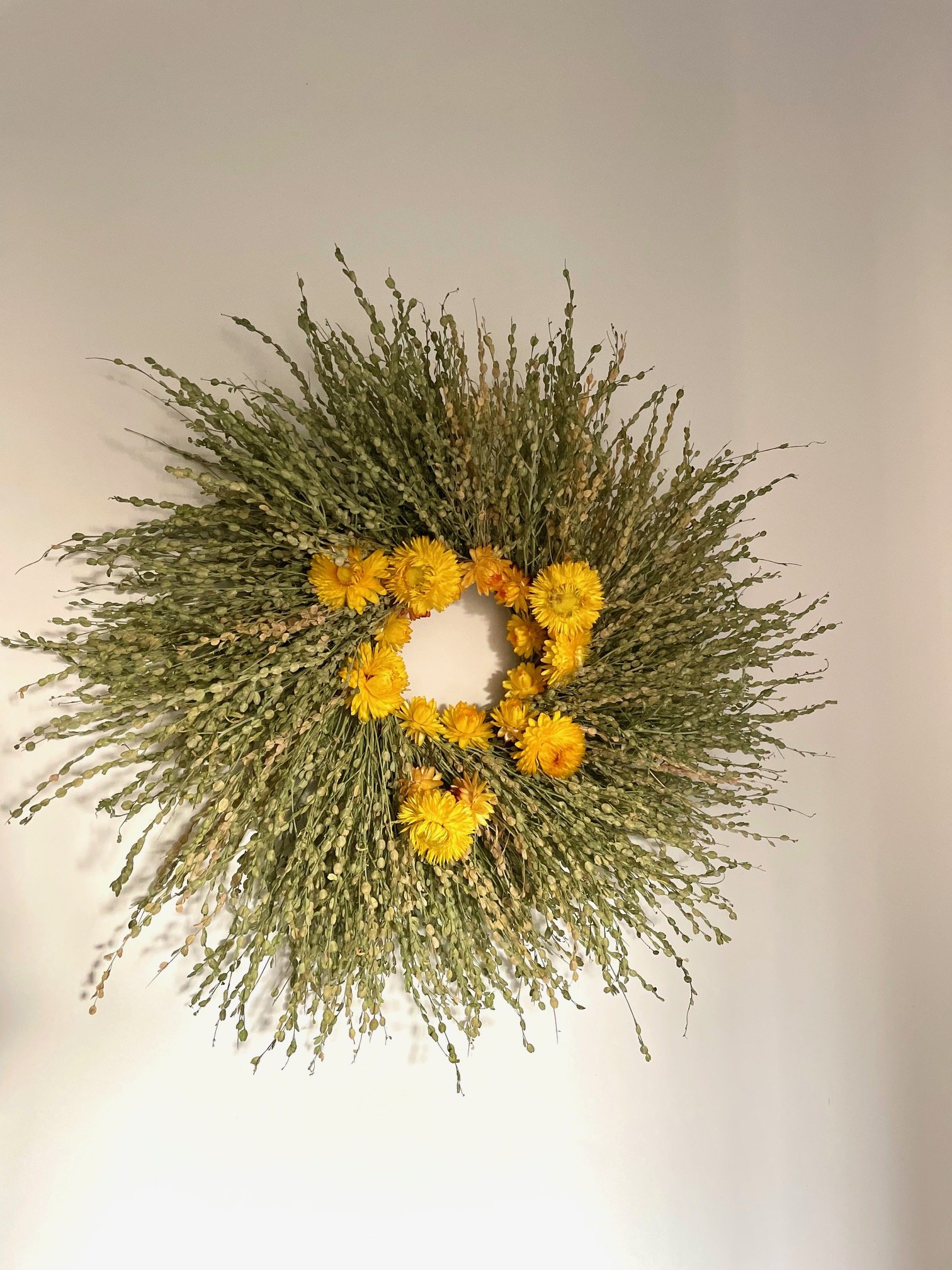 Couronne de fleurs séchées Coeur de feu (6).jpg