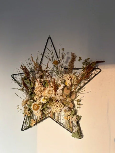 Tableau étoile en fleurs séchées 3.jpg