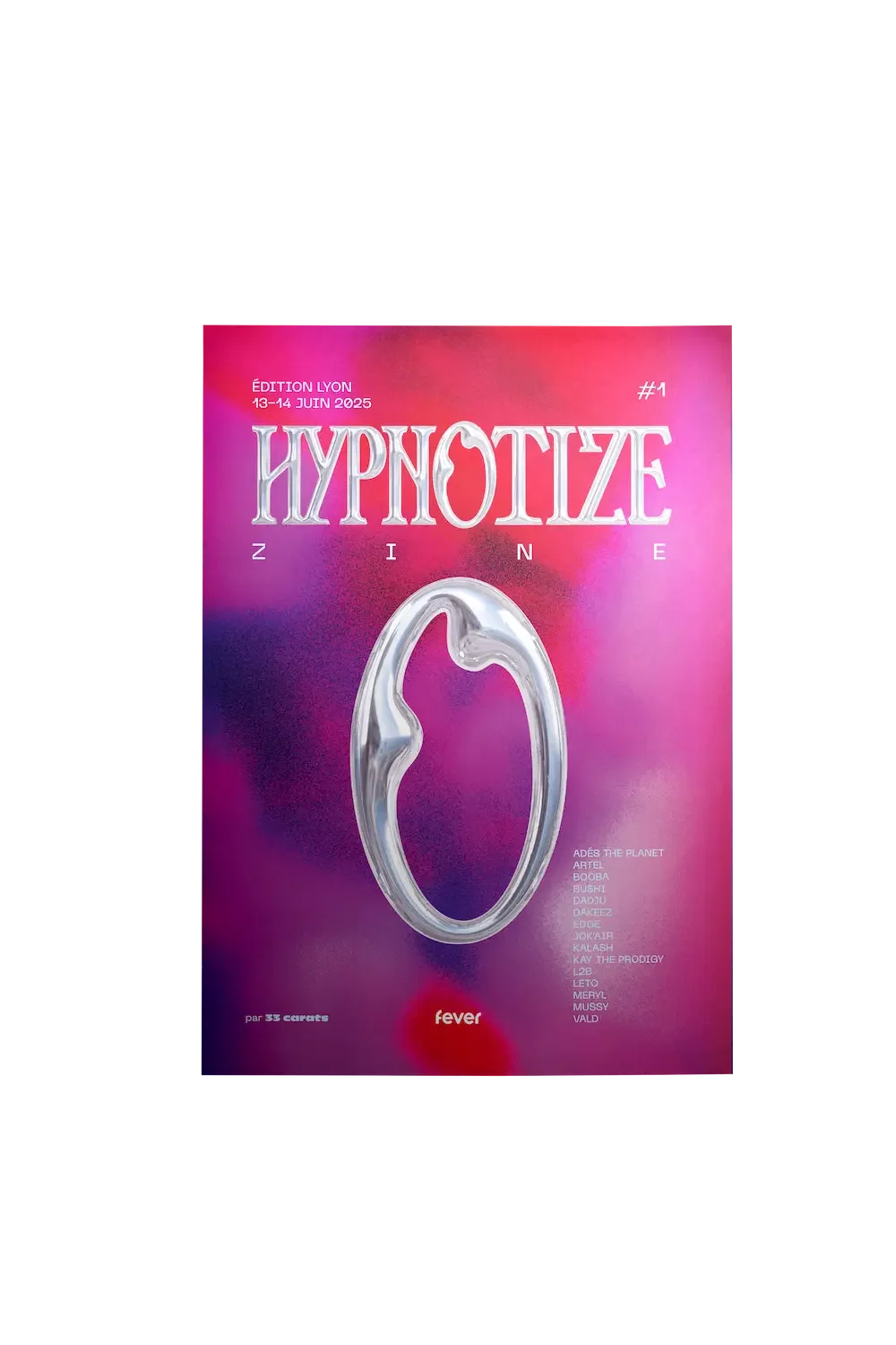 Focus on the front cover Lyon, colorful and contemporary micro-publishing, design by Ateliers Coco.